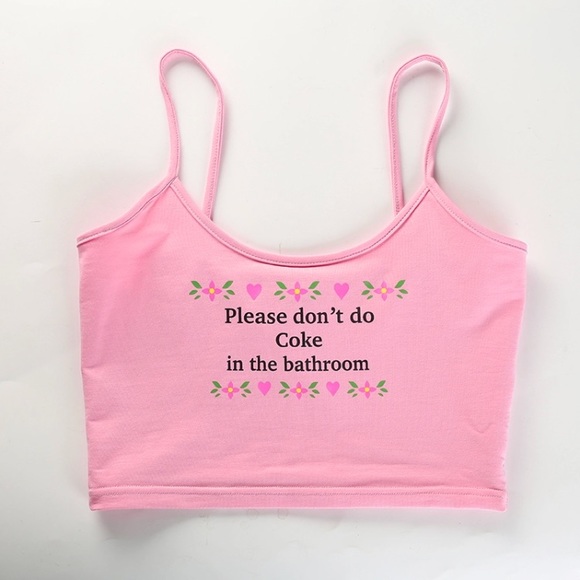 LASTONE🌷“Please don’t do coke in the bathroom” ☀️ - Picture 7 of 7